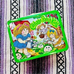 VTG 1983 Cabbage Patch Kids Metal Lunchbox